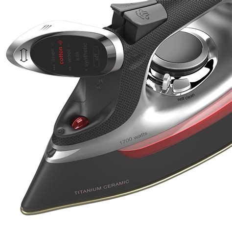 Chi electronic clothing iron with retractable cord - This item: CHI Steam Iron for Clothes with Titanium Infused Ceramic Soleplate, 1700 Watts, Retractable Cord, 3-Way Auto Shutoff, 400+ Holes, Professional Grade, Silver (13106) $82.00 $ 82 . 00 Get it as soon as Wednesday, Dec 13 
